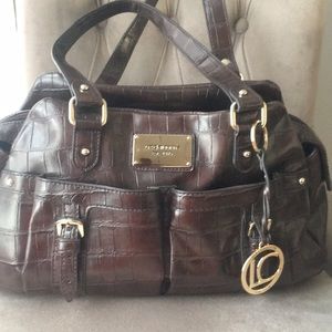 💐BOGO! Liz Claiborne Brown Handbag Purse